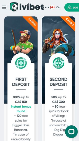 ivibet deposit section